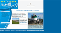 Desktop Screenshot of kleine-welle-buesum.de