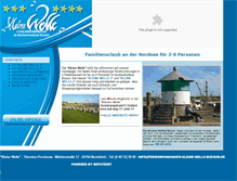Tablet Screenshot of kleine-welle-buesum.de